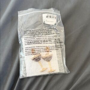 BaubleBar Espresso Martini Earrings BRAND NEW
